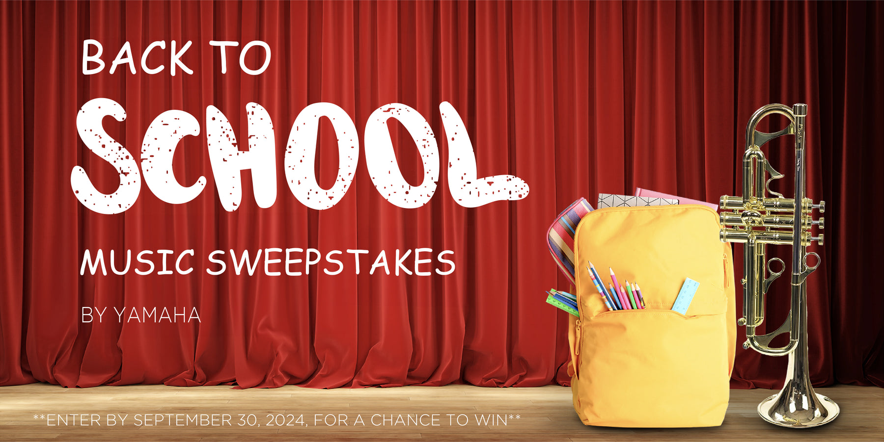 Yamaha Back to School Music Sweepstakes