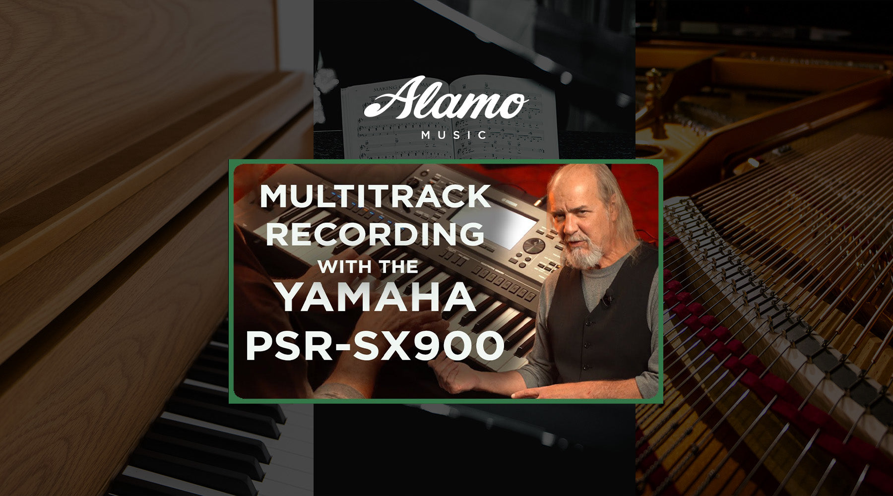 Multitrack Recording with the Yamaha PSR-SX900