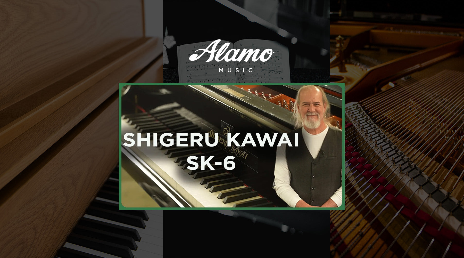 Shigeru Kawai SK-6 Orchestra Grand Piano | A Purity of Tone