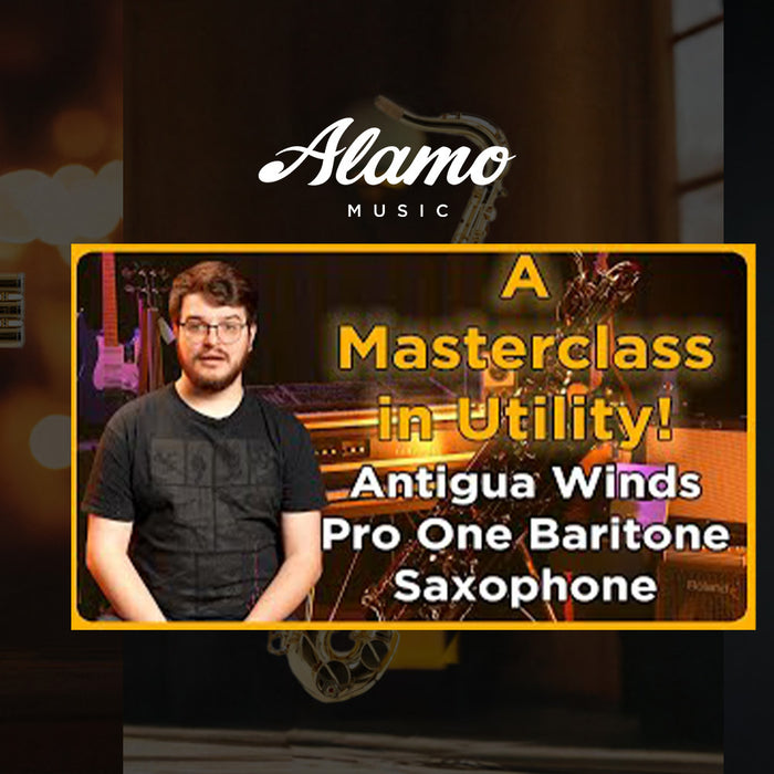 Reliability with Antigua Winds ProOne BS6200 Eb Baritone Saxophone | Review & Demo