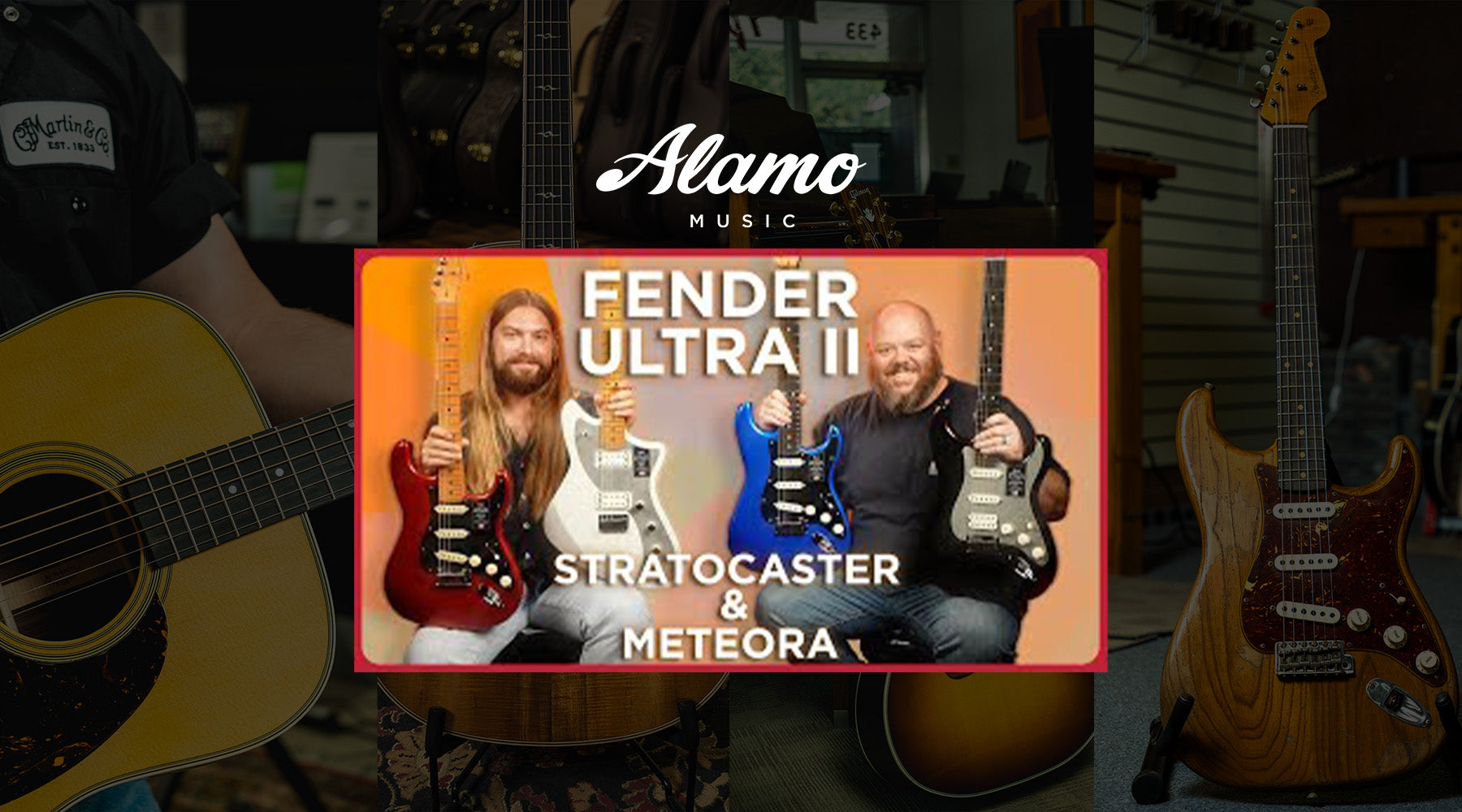 Fender's Most Modern Guitars Yet! Fender Ultra II Stratocaster and Meteora