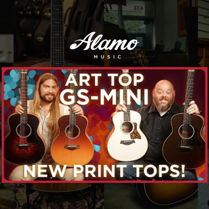 The Taylor GS Mini Got Pretty! New Assorted Art Top GS Mini's are Here