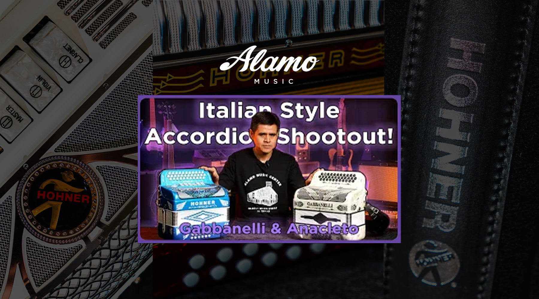 Italian Style Accordion Shootout: Hohner Anacleto vs. Gabbanelli!