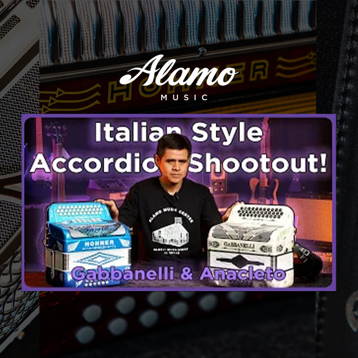 Italian Style Accordion Shootout: Hohner Anacleto vs. Gabbanelli!