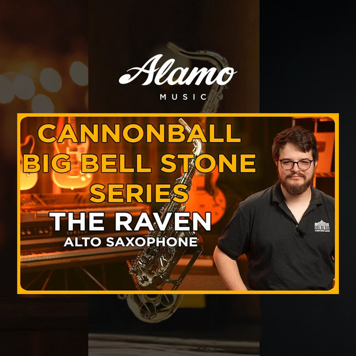 Cannonball "The Raven" Big Bell Stone Series Alto Saxophone | Review & Demo