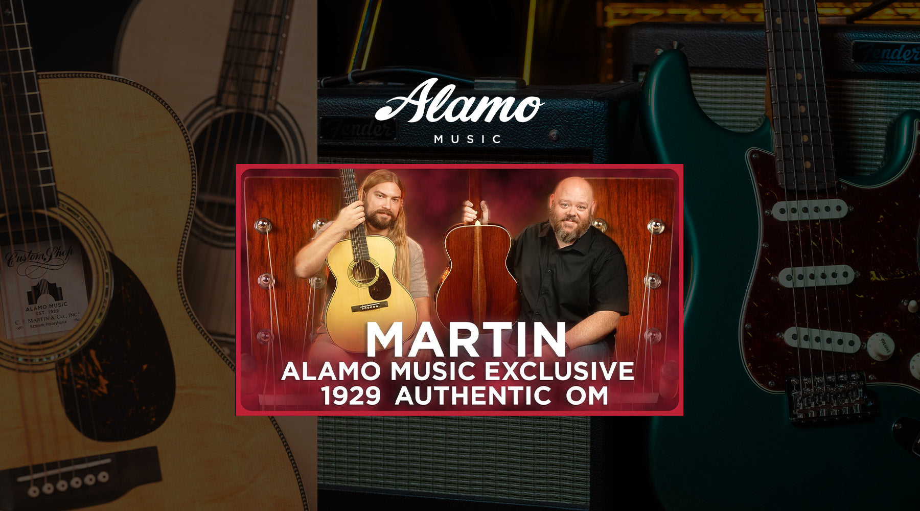 We Recreated a Legendary Guitar from 1929! Martin & Alamo's Authentic 1929 OM-28