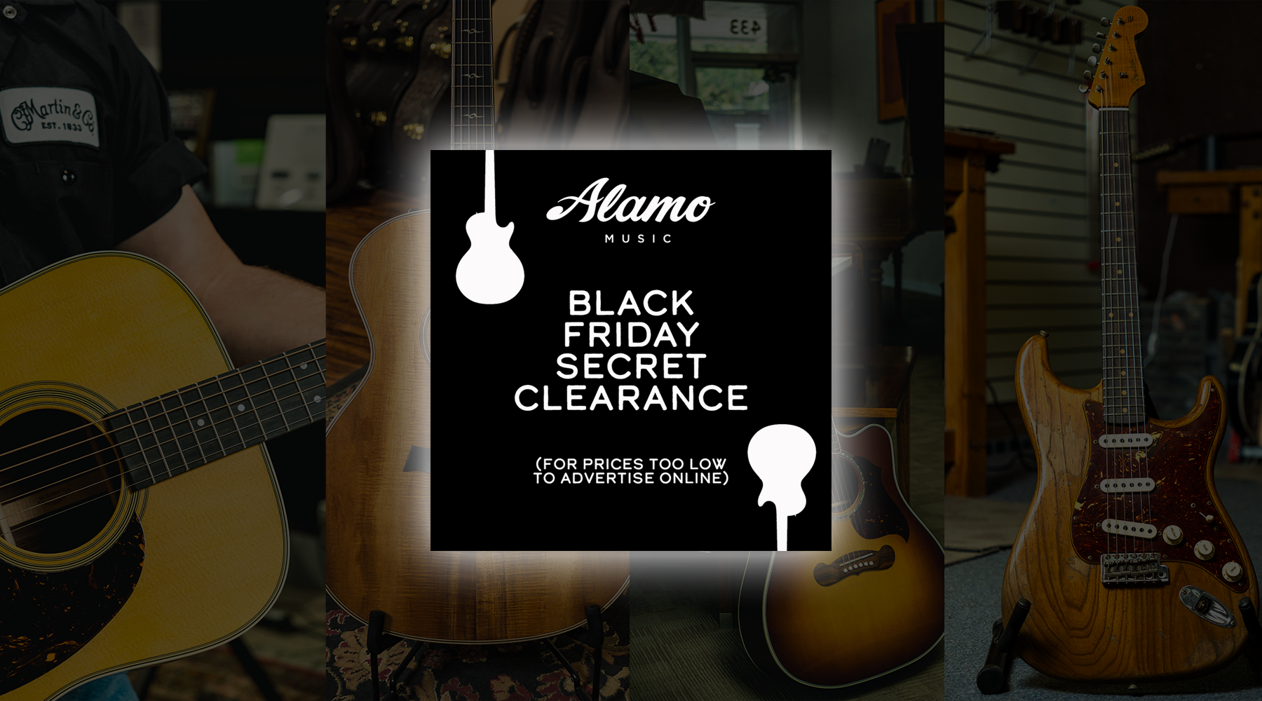 Black Friday Secret Clearance - Electrics!