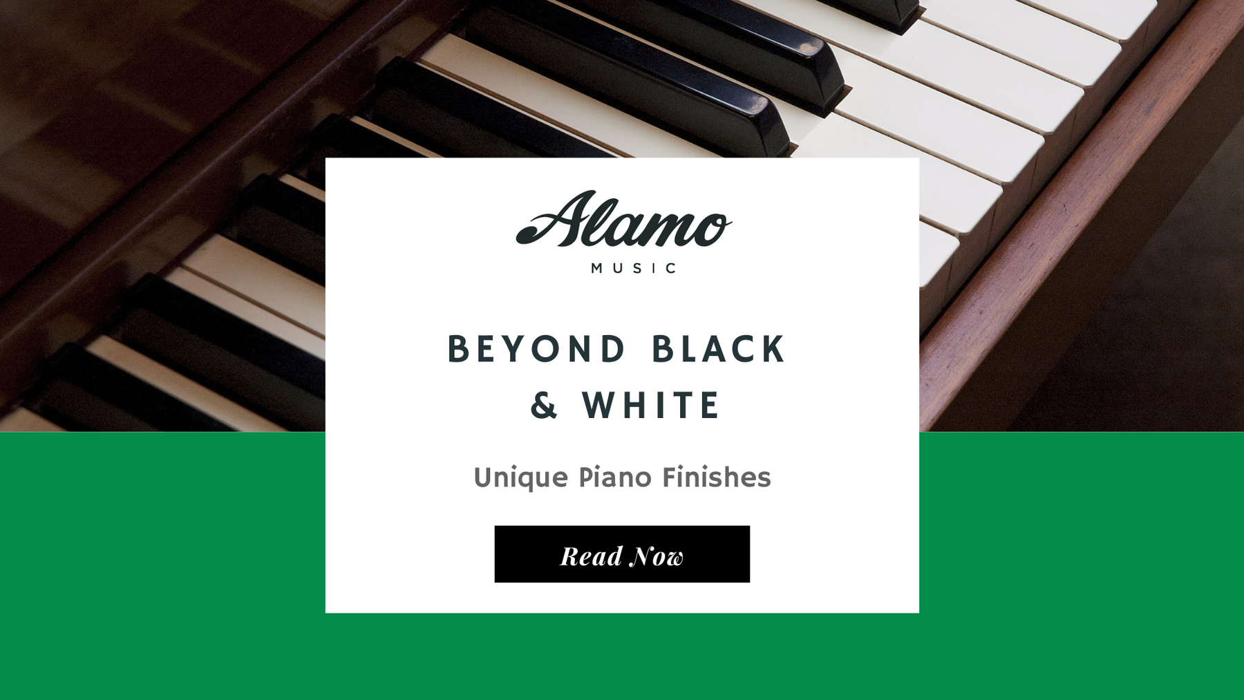 Beyond Black and White: Exploring Unique Piano Finishes