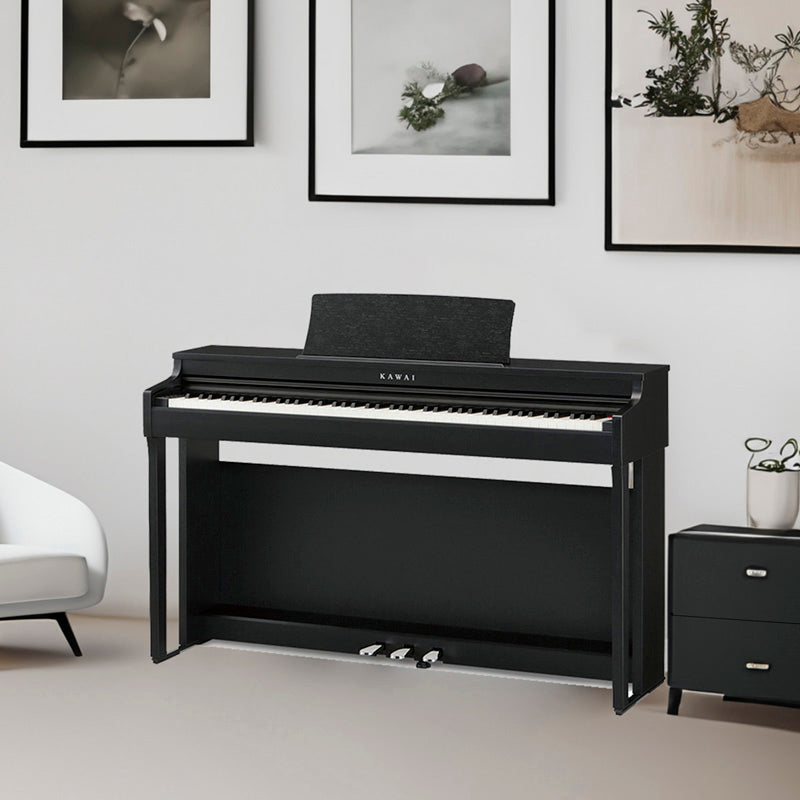 Kawai CA901 Ebony in home