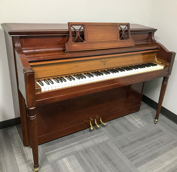 Fischer Dark Walnut Console Piano | Used