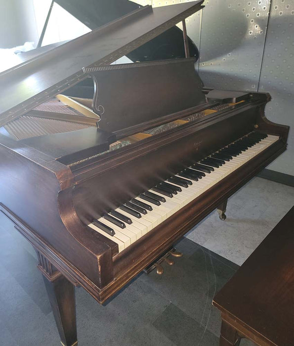 1963 Fischer NY Grand Piano | Polished Mahogany | SN: 158008 | Used