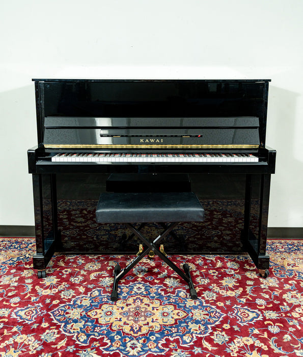 Kawai CX-21D Upright Piano | Polished Ebony | SN: 2168510 | Used