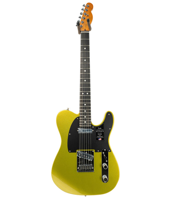 Fender American Ultra II Telecaster Electric Guitar - Ebony Fingerboard, Solar Flare | New