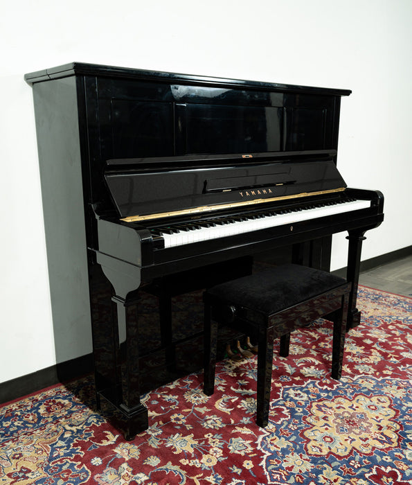 Yamaha U2 Upright Piano | Polished Ebony | SN: 232383 | Used