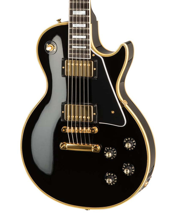 Gibson 1968 Les Paul Custom Reissue Electric Guitar - Gloss Ebony