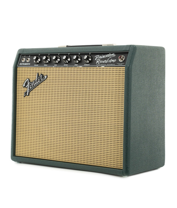 Fender '65 Princeton Reverb 1x12 G1265 120V Combo Amplifier - Brit Green