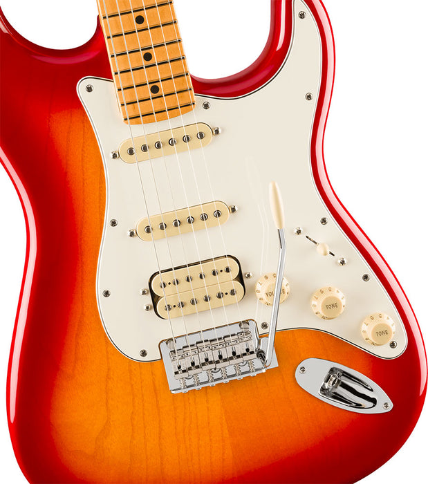 Fender Player II Stratocaster HSS Electric Guitar Maple Fingerboard - Aged Cherry Burst