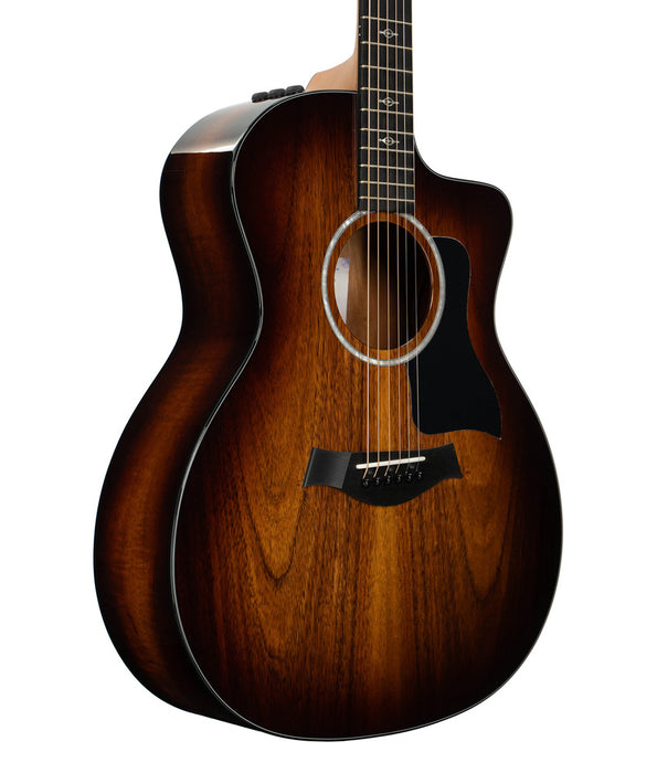 Taylor "Factory-Demo" 224ceKDLX Koa Grand Auditorium Acoustic-Electric Guitar - Shaded Edge | Used