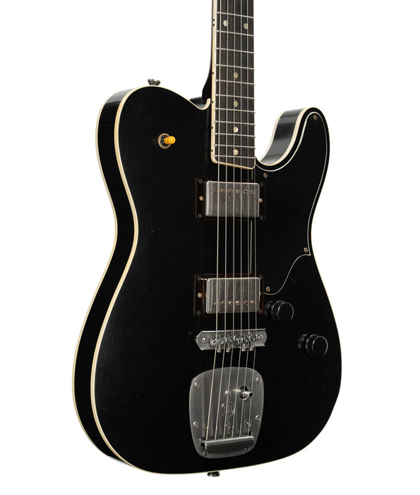 Castedosa Marianna Semi-Hollow Electric Guitar - Aged Black