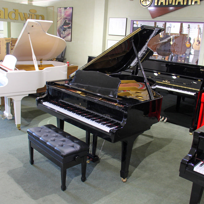 Young Chang PG185 6'1" Polished Ebony Grand Piano