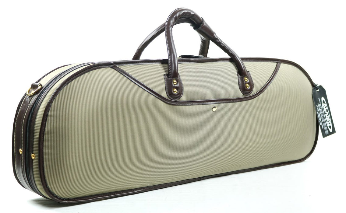 Fiori Upgraded 4/4 Violin Case Tan