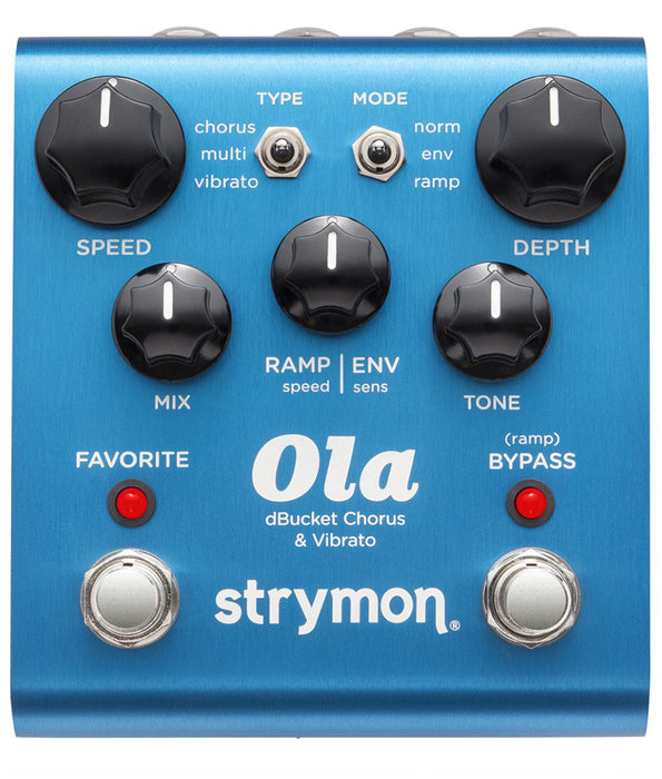 Strymon Ola dBucket Chorus and Vibrato Pedal