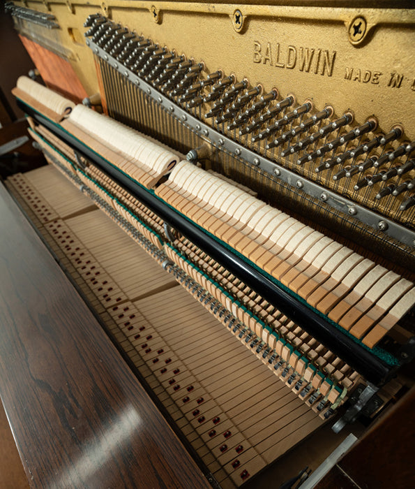 Baldwin 243 Upright Piano | Satin Mahogany | SN: 372579 | Used