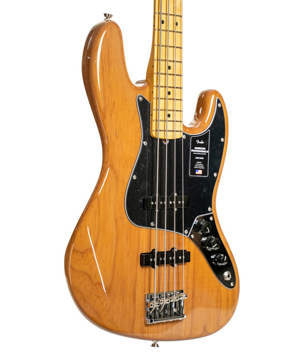 Fender American Professional II Jazz Bass, Maple Fingerboard - Roasted Pine