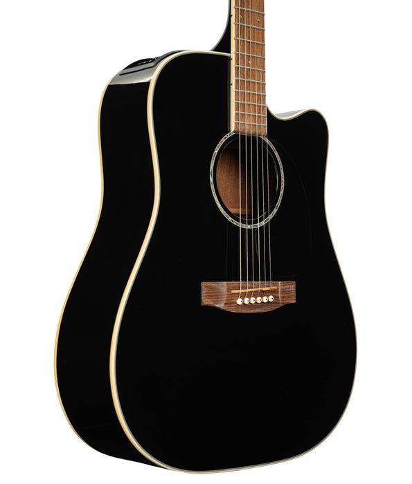 Pre-Owned Takamine EG341SC Black Acoustic-Electric Guitar | Used