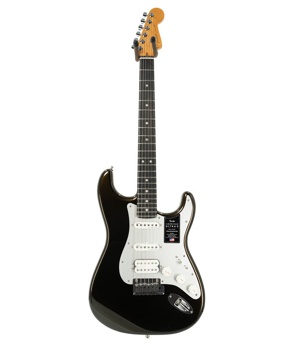 Fender American Ultra II Stratocaster HSS Electric Guitar - Ebony Fingerboard, Texas Tea | New