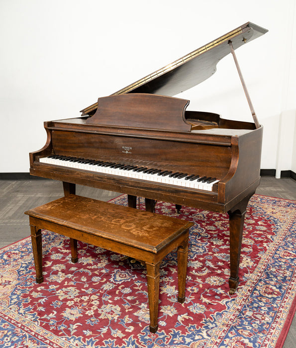 Aldrich 5' Grand Piano | Satin Oak | SN: 156273 | Used