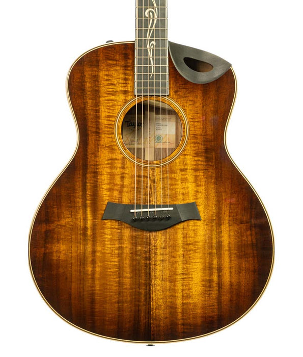 Taylor K26ce Grand Symphony Acoustic-Electric Guitar - Koa Edge Burst