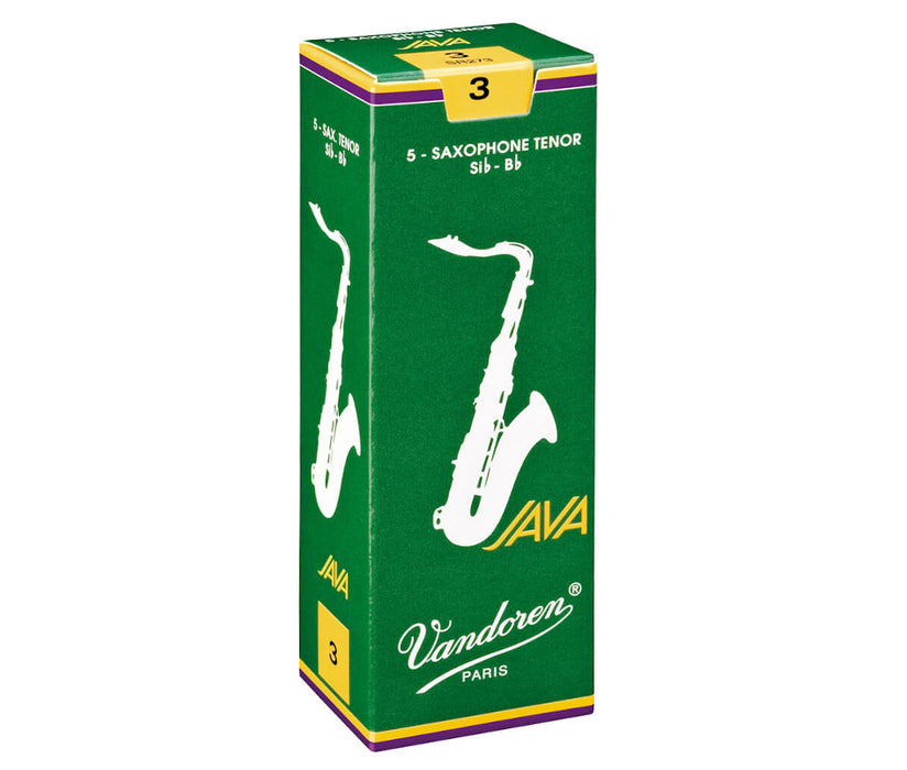 Vandoren SR273 Java #3 Tenor Sax Reeds - 5 Pack