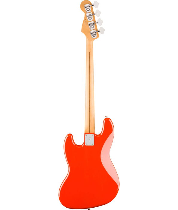 Fender Player II Jazz Bass Guitar, Maple Fingerboard - Coral Red