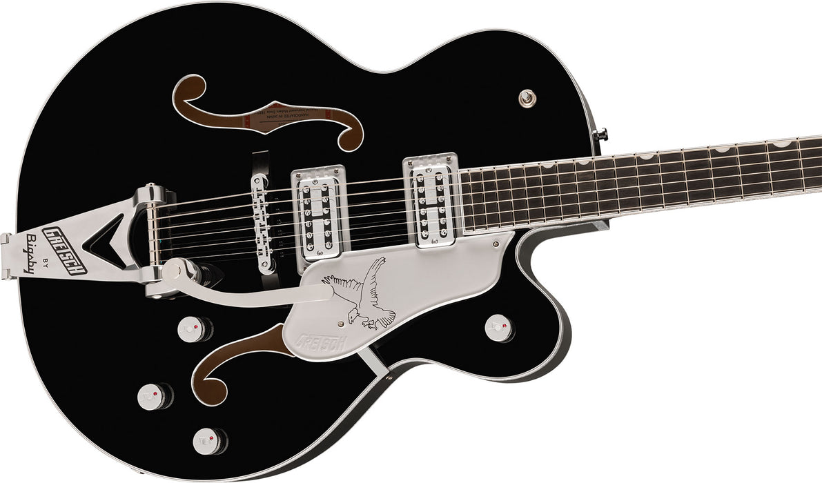 Gretsch Falcon Professional Collecton Hollow Body with String-Thru Bigsby - Black