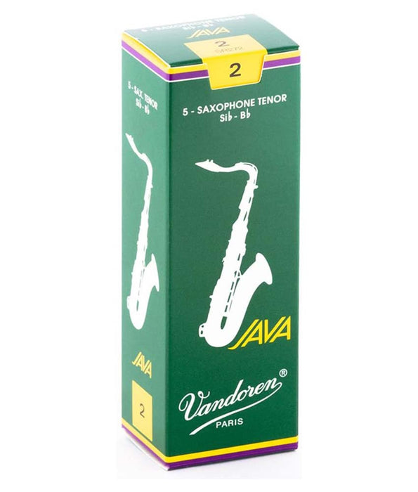 Vandoren Java #2 Tenor Sax Reeds - 5 Pack