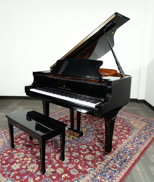 Young Chang PG157BP Grand Piano | Polished Ebony | SN: YG0138906 | Used