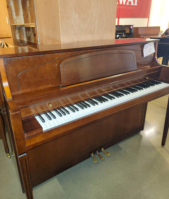 1962 Yamaha 44" M450TC Spinet Piano | Dark Satin Walnut | SN: 218929 | Used