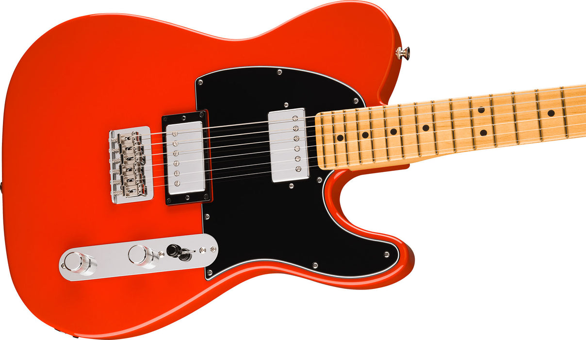 Fender Player II Telecaster HH Telecaster Electric Guitar, Maple Fingerboard - Coral Red