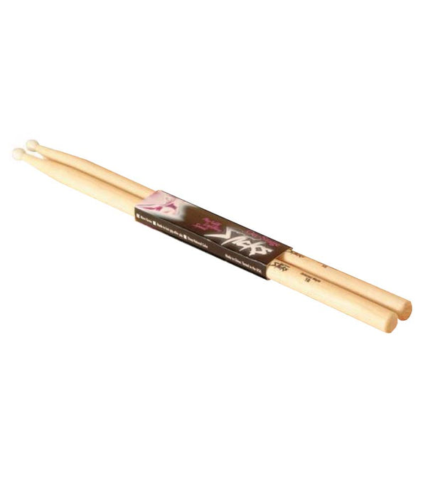 On-Stage Hickory 5A Nylon Tip Drum Sticks - Pair