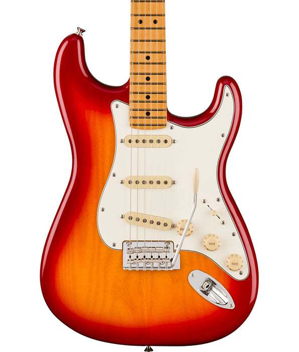 Fender Player II Stratocaster Electric Guitar, Maple Fingerboard - Aged Cherry Burst