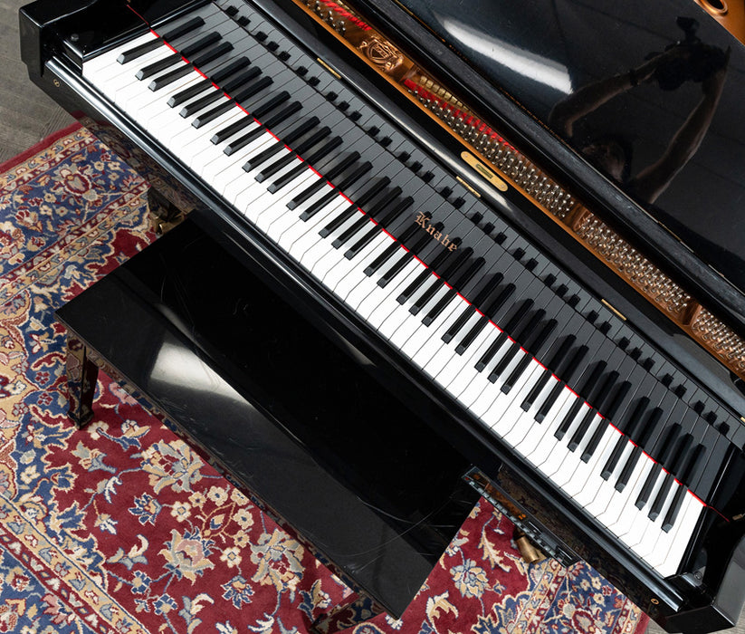 Knabe KN590 Grand Piano w/ PianoDisc Player System | Polished Ebony | SN: G108578 | Used