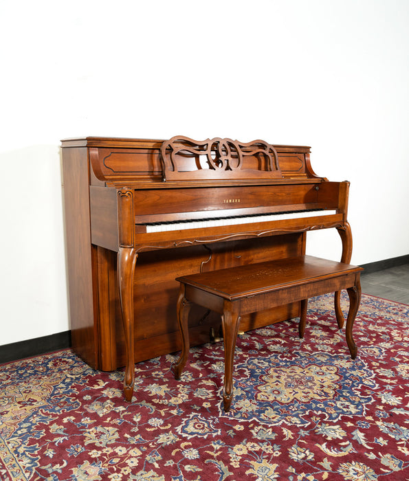 Yamaha M215 Upright Piano | Satin Cherry | SN: U143813 | Used