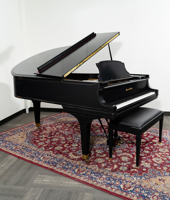 Mason & Hamlin Model AA Grand Piano | Satin Ebony | SN: 43110 | Used