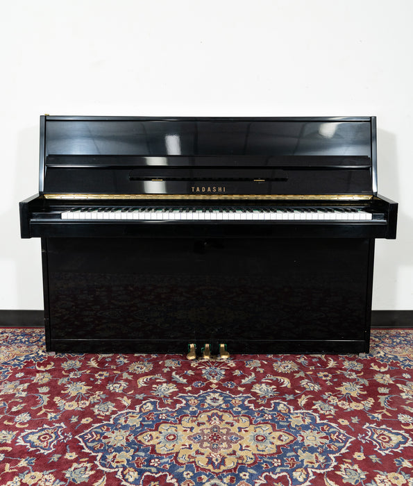 Tadisha Console Upright Piano | Polished Ebony | SN: 390301 | Used