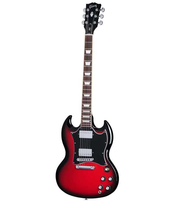 Pre-Owned Gibson SG Standard Electric Guitar- Cardinal Red Burst | Used