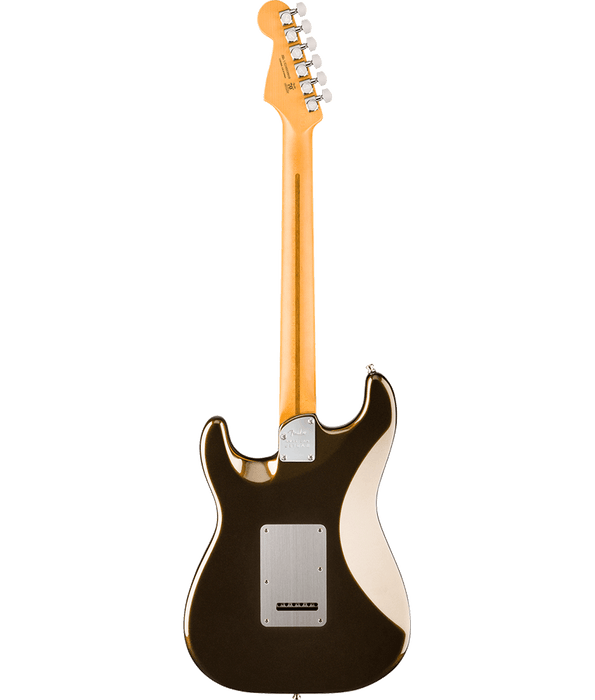 Fender American Ultra II Stratocaster HSS Electric Guitar - Ebony Fingerboard, Texas Tea | New