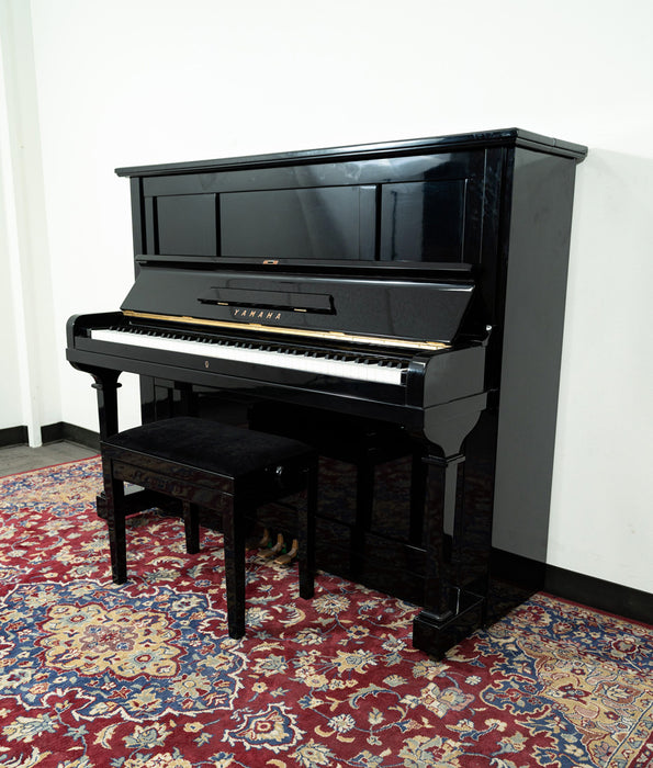 Yamaha U2 Upright Piano | Polished Ebony | SN: 232383 | Used