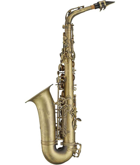 Antigua Winds AS4248AQ PowerBell Professional Alto Saxophone - Antique Finish