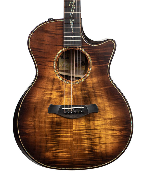 Taylor Custom K24ce LTD Alamo Music Exclusive Koa Acoustic-Electric Guitar